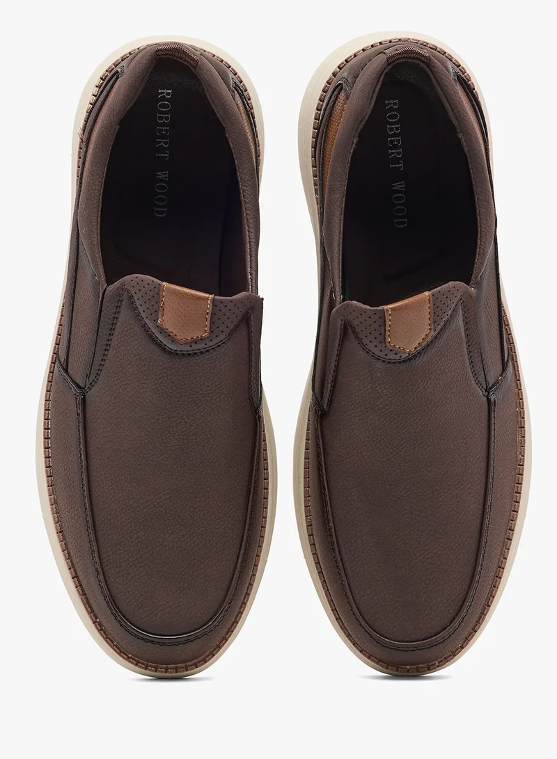 Robert Wood Light Weight Smart Casual Slip Ons