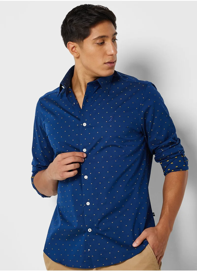 NAUTICA Casual Classic Fit Wrinkle Resistant Shirt