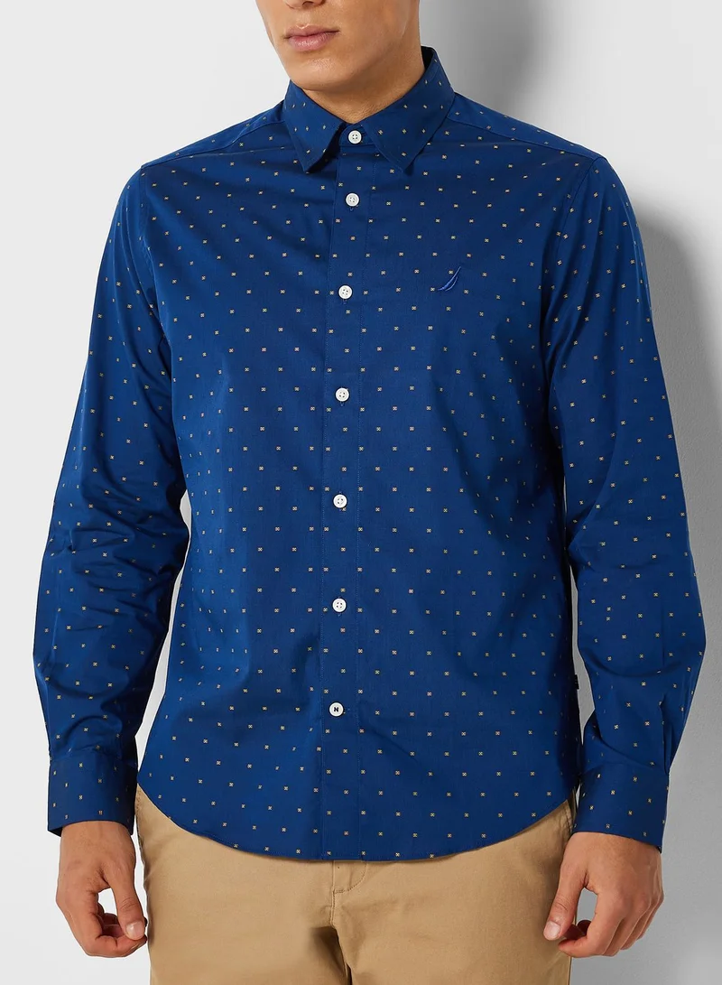 NAUTICA Casual Classic Fit Wrinkle Resistant Shirt