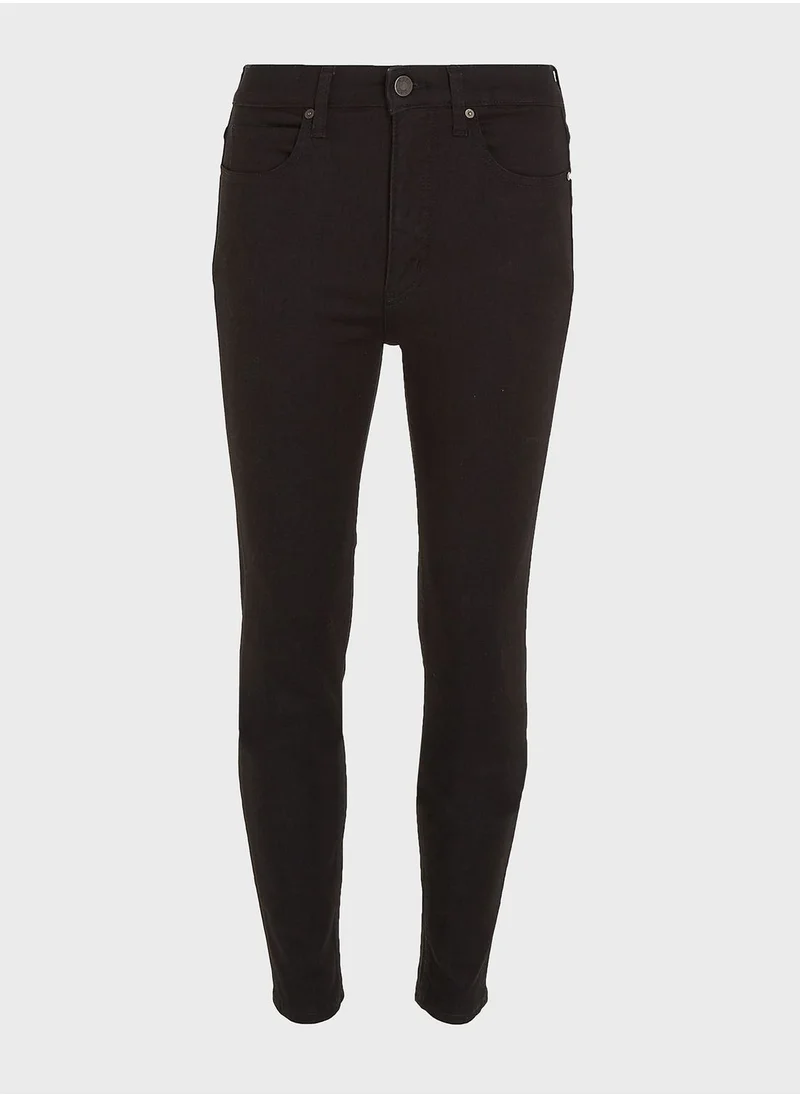 CALVIN KLEIN High Waist Skinny Jeans