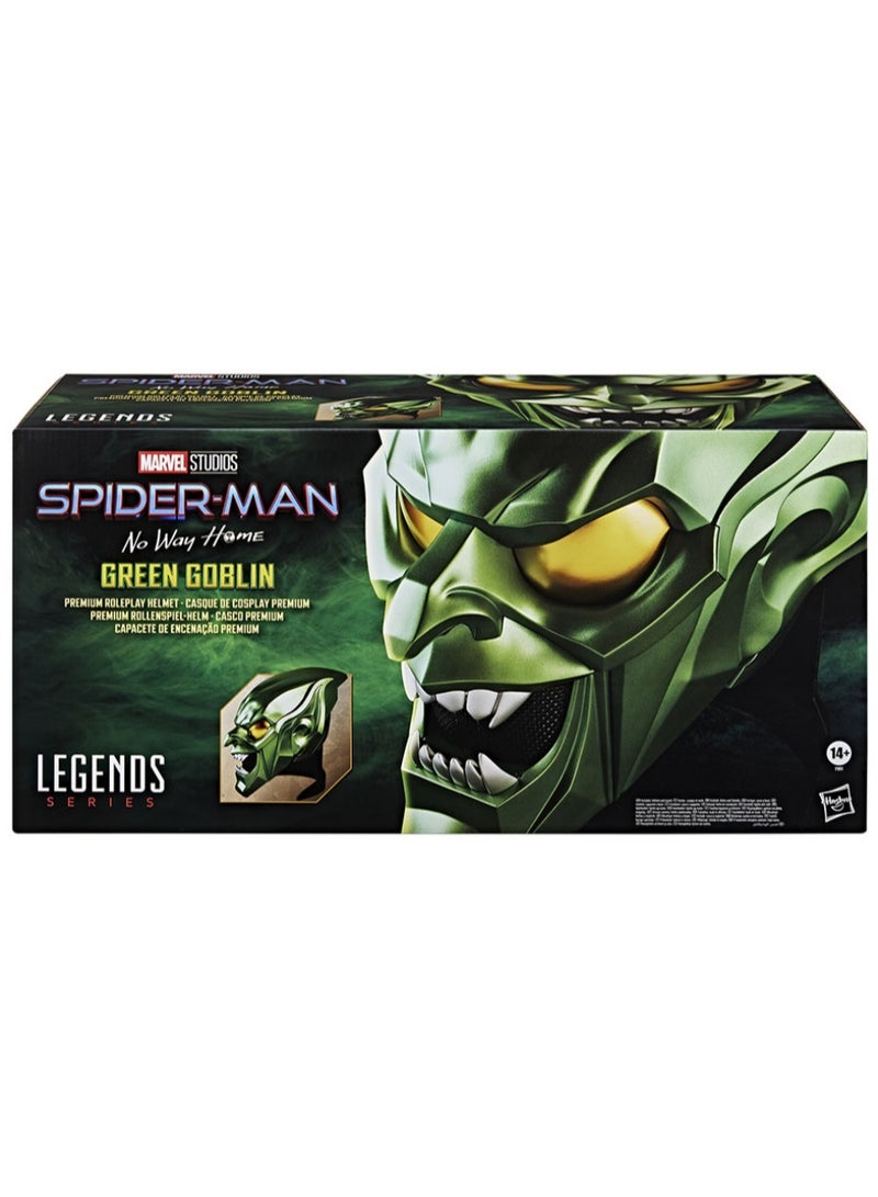 Hasbro Marvel خوذة إلكترونية لشخصية Green Goblin من Hasbro Marvel Legends Spider-Man: No Way Home - Image 4