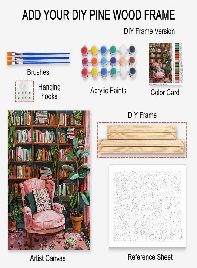 Aihonmin Watercolour Game DIY Paint by Numbers for Adults,Abstract Game Controller Paint by Numbers DIY Acrylic Painting Paintwork Crafts Home Wall Living Room Bedroom Decoration Gifts 16x20 Inch (DIY Frame) - Image 4