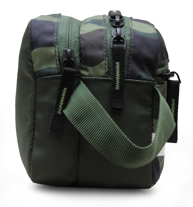 SFANE Polyester Toiletry Bag for Men & Women Makeup Pouch, Travel Essentials Travel Organizer Travel Pouch for Men for Travel Kit for Toiletries, Wash Bag - Green - Image 5