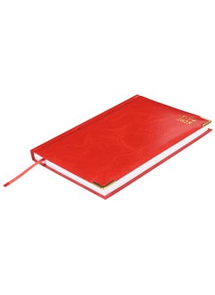 FIS Diary 2025 Arabic/English (Saturday & Sunday Combined) A5, Red - FSDI92AE25RE