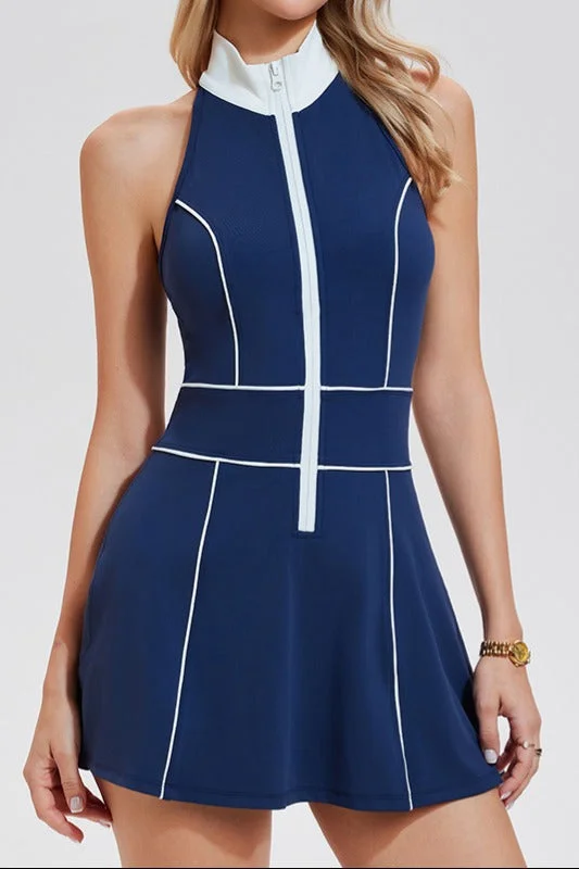اس في ال Gloria Padel & Tennis Dress with Separate Shorts and Built-in Bra with Removable Pads
