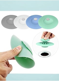 KIIUMI 5-Pack Silicone Shower Drain Stopper  ,Easy-to-Install Hair Trap ,Catcher for Bathroom Bathtub and Kitchen Drains ,Clean and Protect Your Drains with Bathtub Drain Strainers  - Image 2