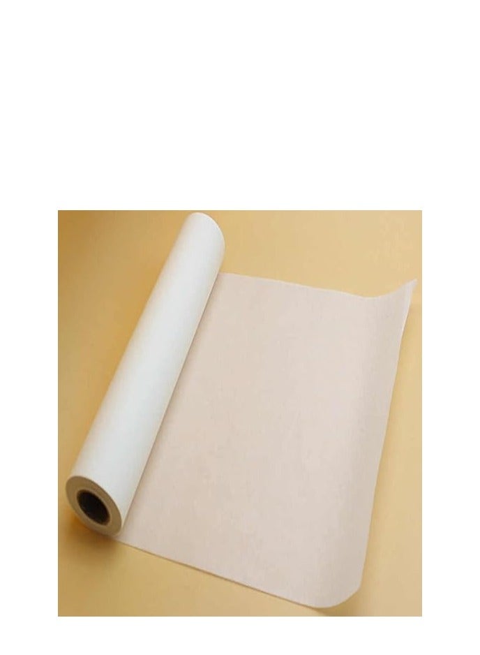 Terabyte Tracing Paper Roll, A4 20 MTERS LONG Wide Trace Paper Clear Ink Absorption Drafting Paper Practical White Tracing Paper Lightweight Translucent Pattern Paper for Drawing, Trace, Sketch - Image 1