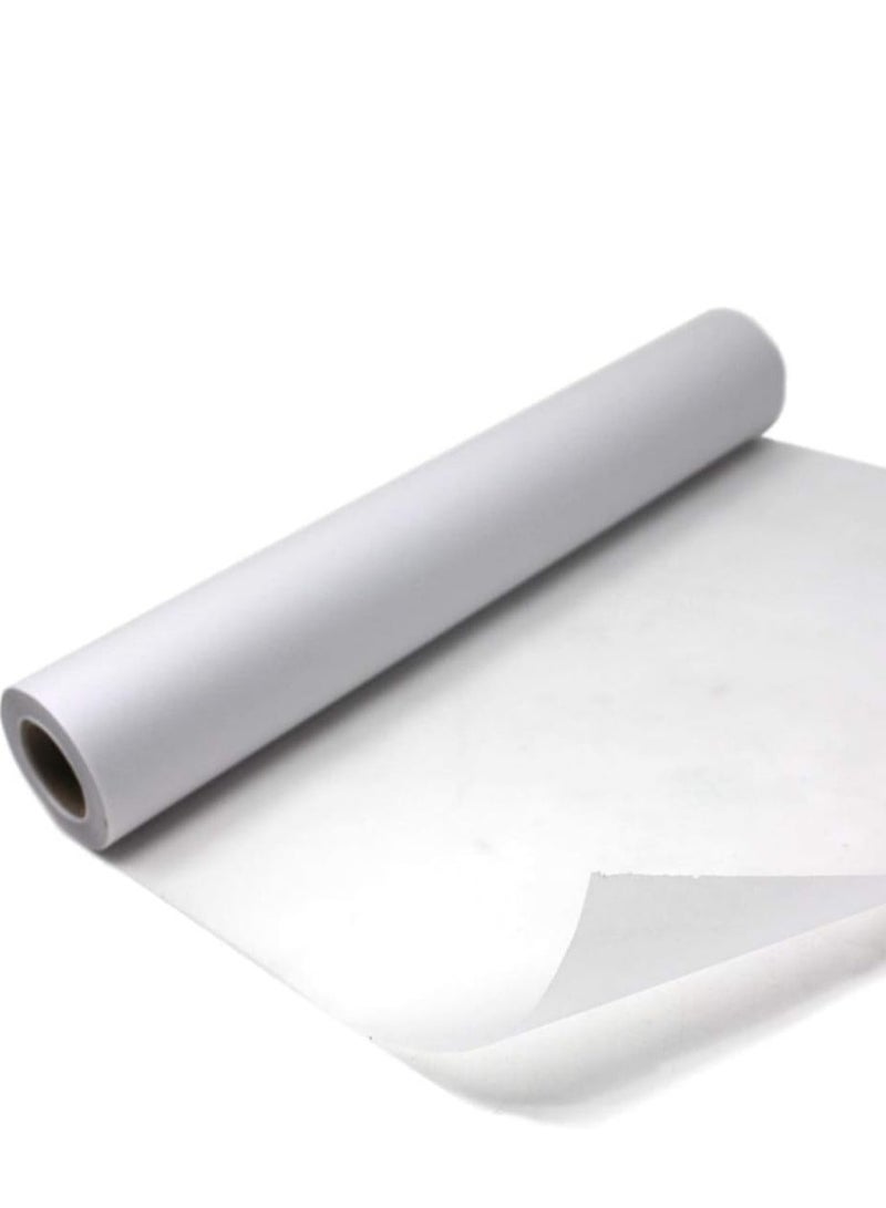 Terabyte Tracing Paper Roll, A4 20 MTERS LONG Wide Trace Paper Clear Ink Absorption Drafting Paper Practical White Tracing Paper Lightweight Translucent Pattern Paper for Drawing, Trace, Sketch - Image 3