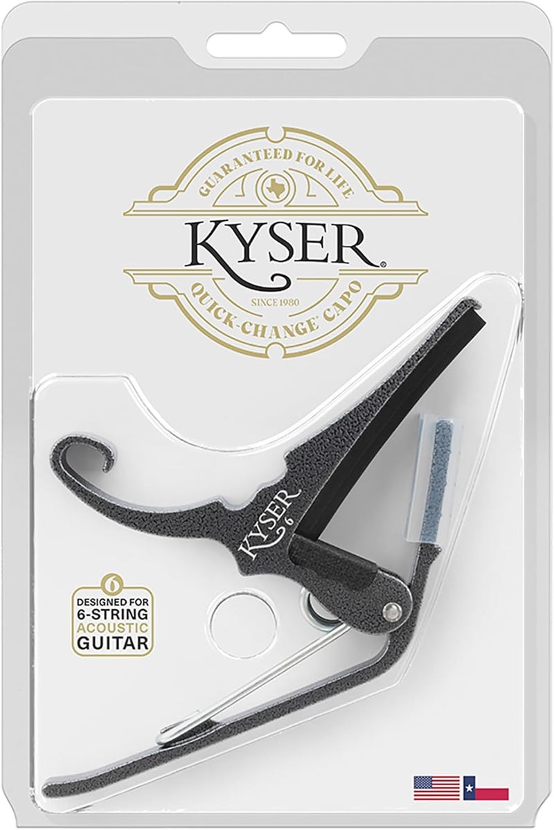 Kyser Quick-Change Capo for 6-String Acoustic Guitars - Image 5