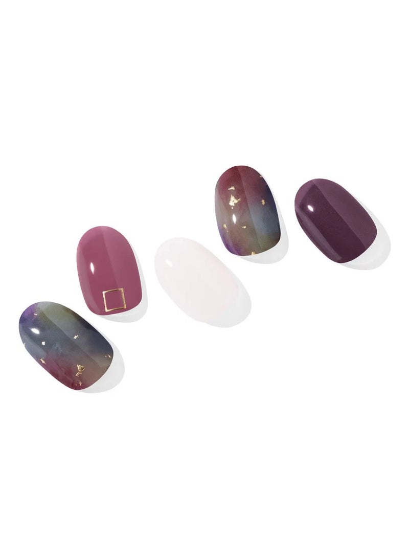 Ohora Gel Nail Strips Pro-Finish Gel Tie-Dye 30units - Image 1
