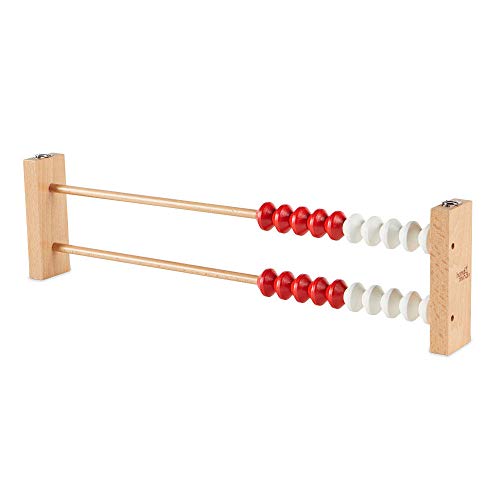 hand2mind-93440 20-Bead Giant Magentic Rekenrek Colored Abacus, for Kids, Wooden Counting Math Manipulatives, Learn Counting and Numbers (Set of 1) - Image 5