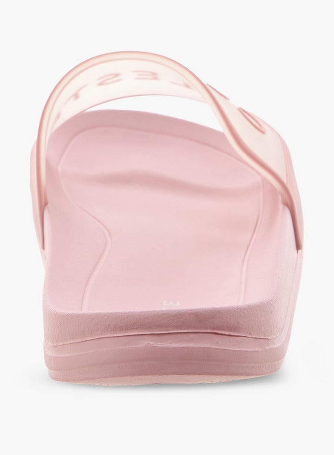 Celeste Women's Logo Detail Slip-On Slides - Image 4