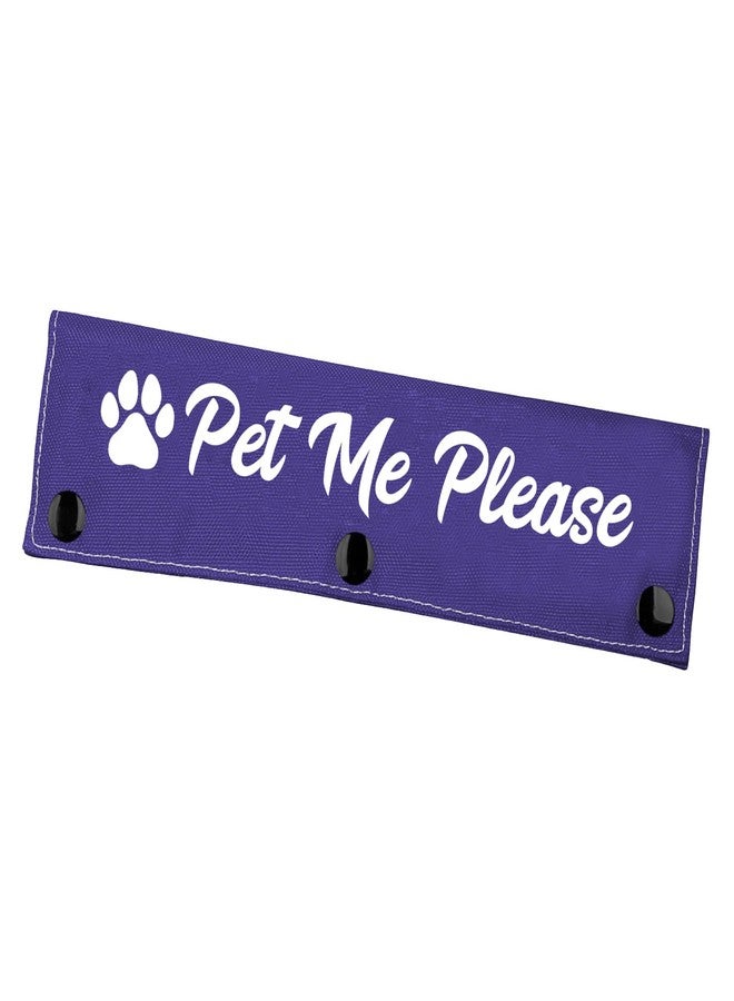 Zuo Bao Funny Dog Leash Sleeve Pet Me Please Dog Leash Wrap Accessories for Dogs (Pet Me Please) - Image 1