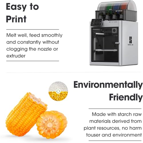 eSUN PLA+ Filament 1.75mm, 3D Printer Filament PLA Plus, Dimensional Accuracy +/- 0.03mm, 1KG Spool (2.2 LBS) 3D Printing Filament for 3D Printers, Cold White - Image 5