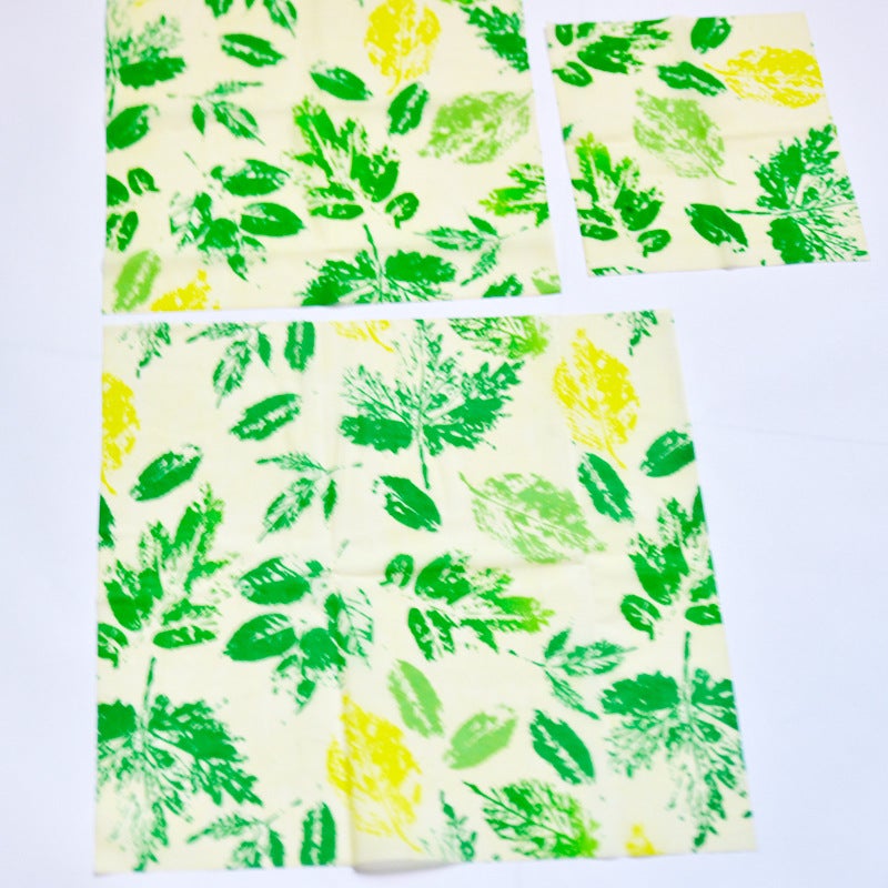 Beeswax Cloth Reusable Beeswax Paper Beeswax Food Grade Packaging Cloth Beeswax Wrap Cloth - Image 1