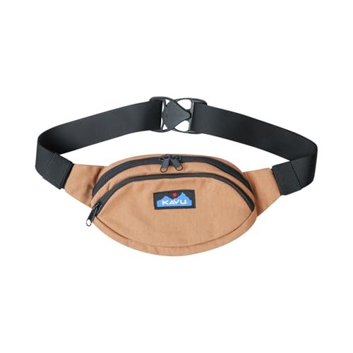 KAVU Canvas Spectator Belt Bag Hip Fanny Pack Dune - Image 1