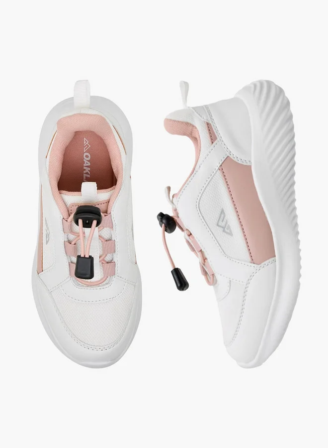 Oaklan by Shoexpress Girls Cord Lock Sports Shoes