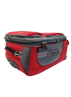 Track Luggage Set Soft Side - Lightweight Expandable Suitcase set of 3 - Trolley Bag for Travel with 4 Double Wheels & TSA Lock (20/24/28 Inches)  - Image 3