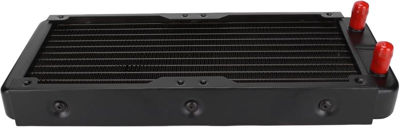 Acouto Aluminum Heat Exchanger with 10 Pipes for Efficient Cooling, Easy Install for CPU, Industrial Drives & VGA Systems - Image 2