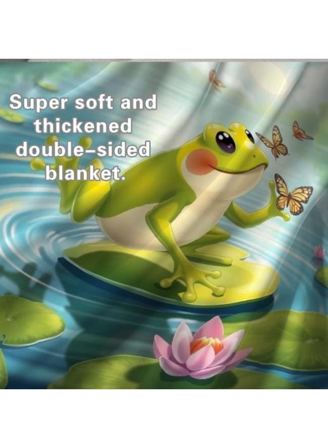 عام بطانية رقيقة من الفانيلا الكرتونية للأطفال أو الطلاب (دافئة ومريحة ومناسبة للنوم والألعاب) 100 سم * 150 سم - 313 - Image 1