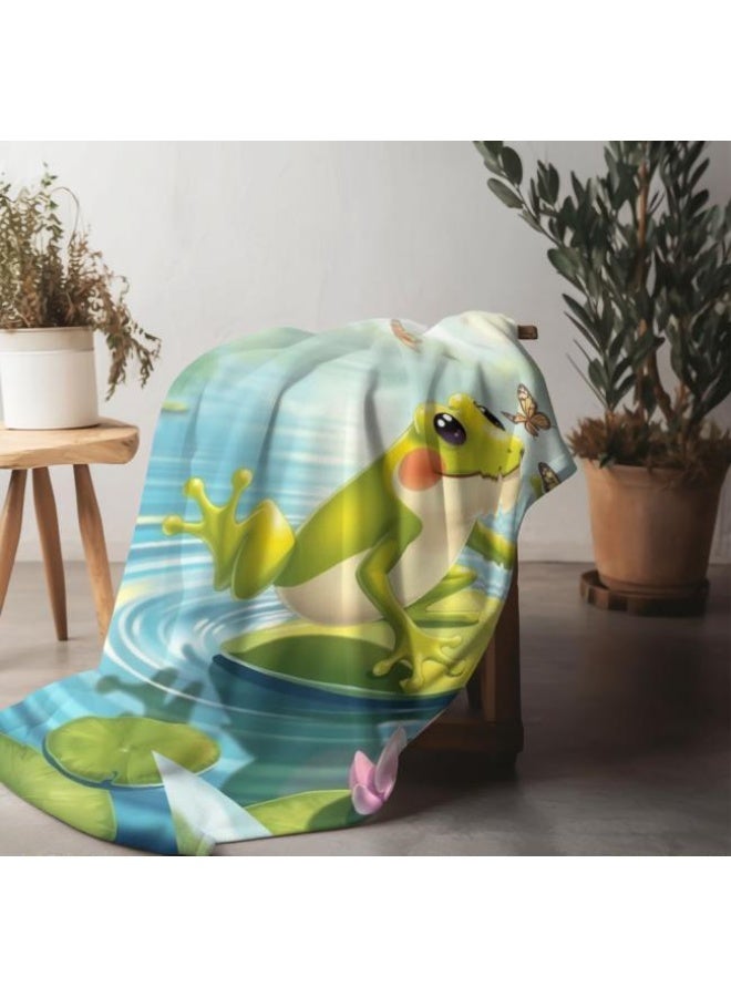 عام بطانية رقيقة من الفانيلا الكرتونية للأطفال أو الطلاب (دافئة ومريحة ومناسبة للنوم والألعاب) 100 سم * 150 سم - 313 - Image 3