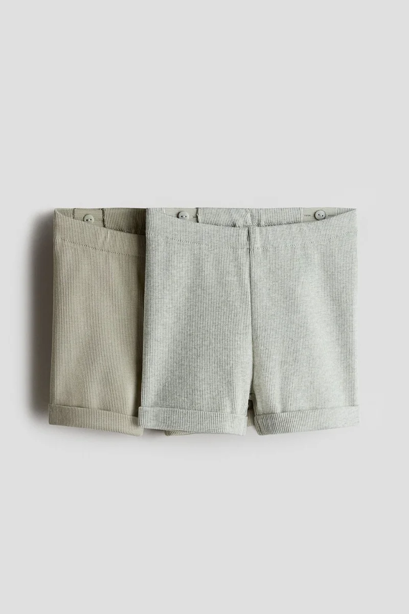 H&M 2-pack cotton jersey shorts