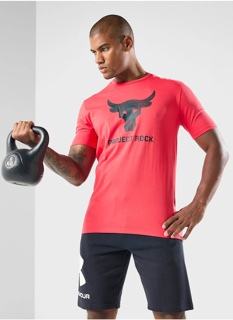 UNDER ARMOUR Men's Project Rock Payoff Graphic Short Sleeve T-shirt