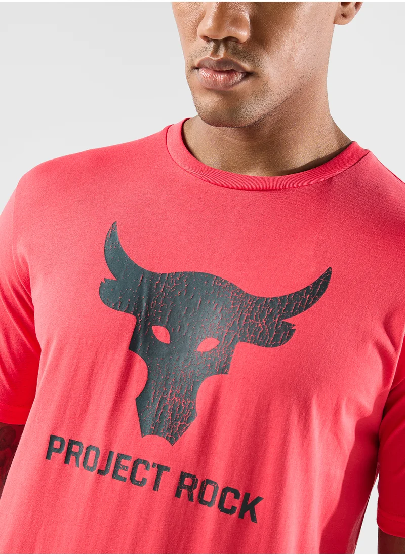 اندر ارمور Men's Project Rock Payoff Graphic Short Sleeve T-shirt