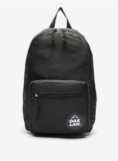 Oaklan by Shoexpress Mens Printed Backpack with Logo Badge Detail  - Image 1