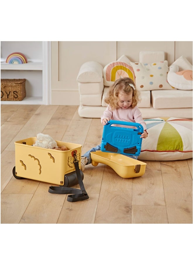 Little Rolla Little Rolla Ride- On Suitcase Lion  - Image 3