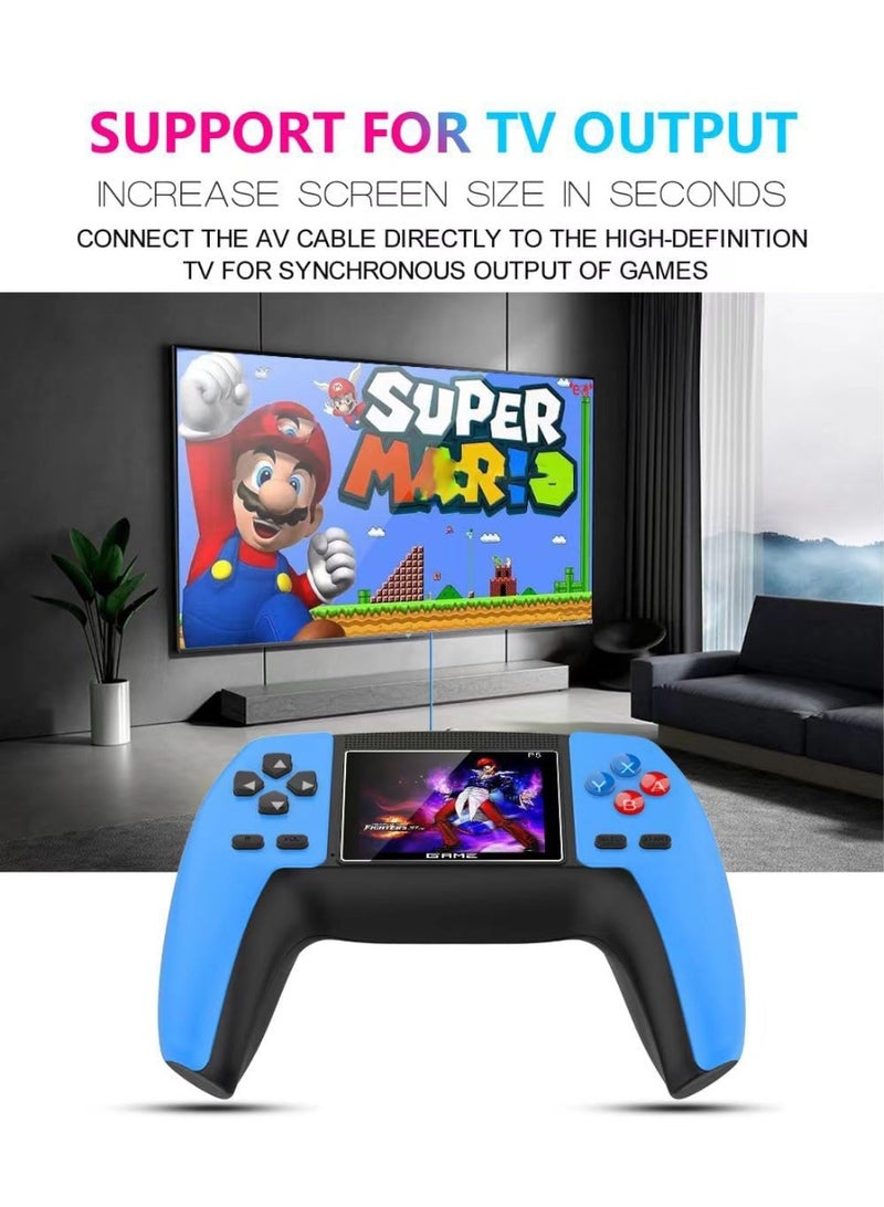 MUNTAQI P5 Retro Handheld Game Console – Built-in Classic Video Games Console for Kids, Portable Mini Game Box, Plug & Play TV Video Game System, Gift for Boys & Girls - Image 4