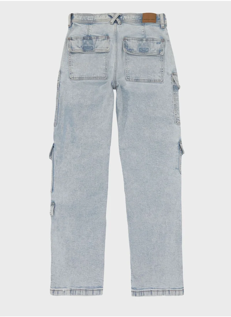 امريكان ايجل High Waist Cargo Pants