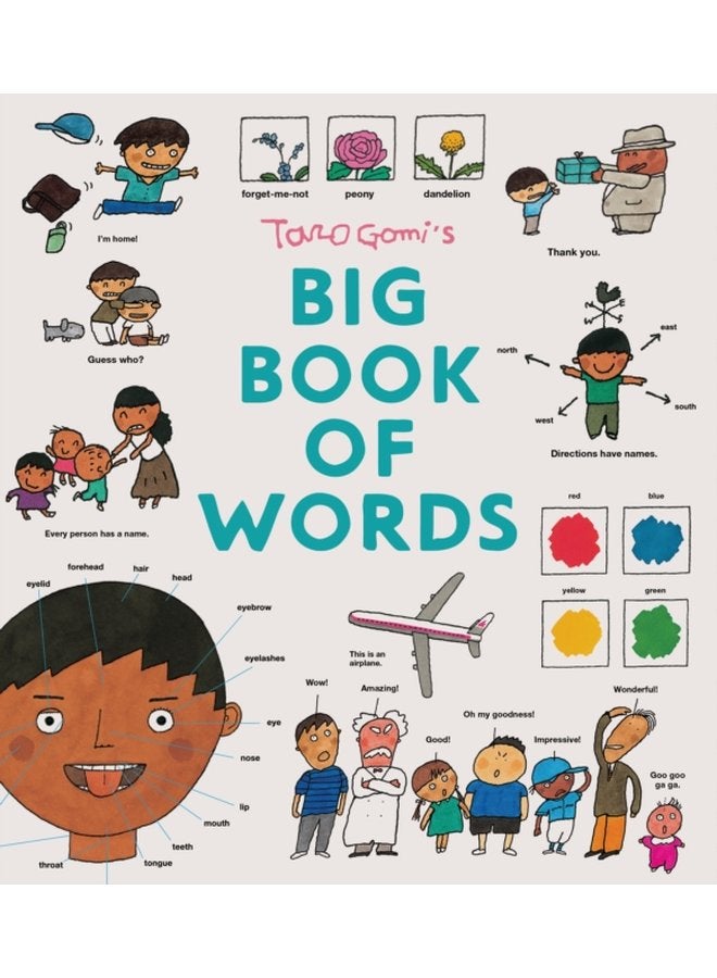 Taro Gomi s Big Book of Words - Hardback