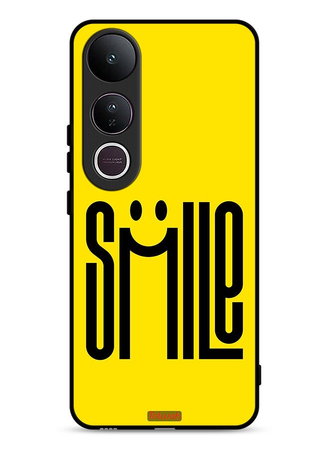 Tolwak Vivo V50 Lite Protective Case Cover Smile Art
