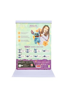Disney Stitch RealFX Animatronic Puppet 18 Inch Plush  - Image 4