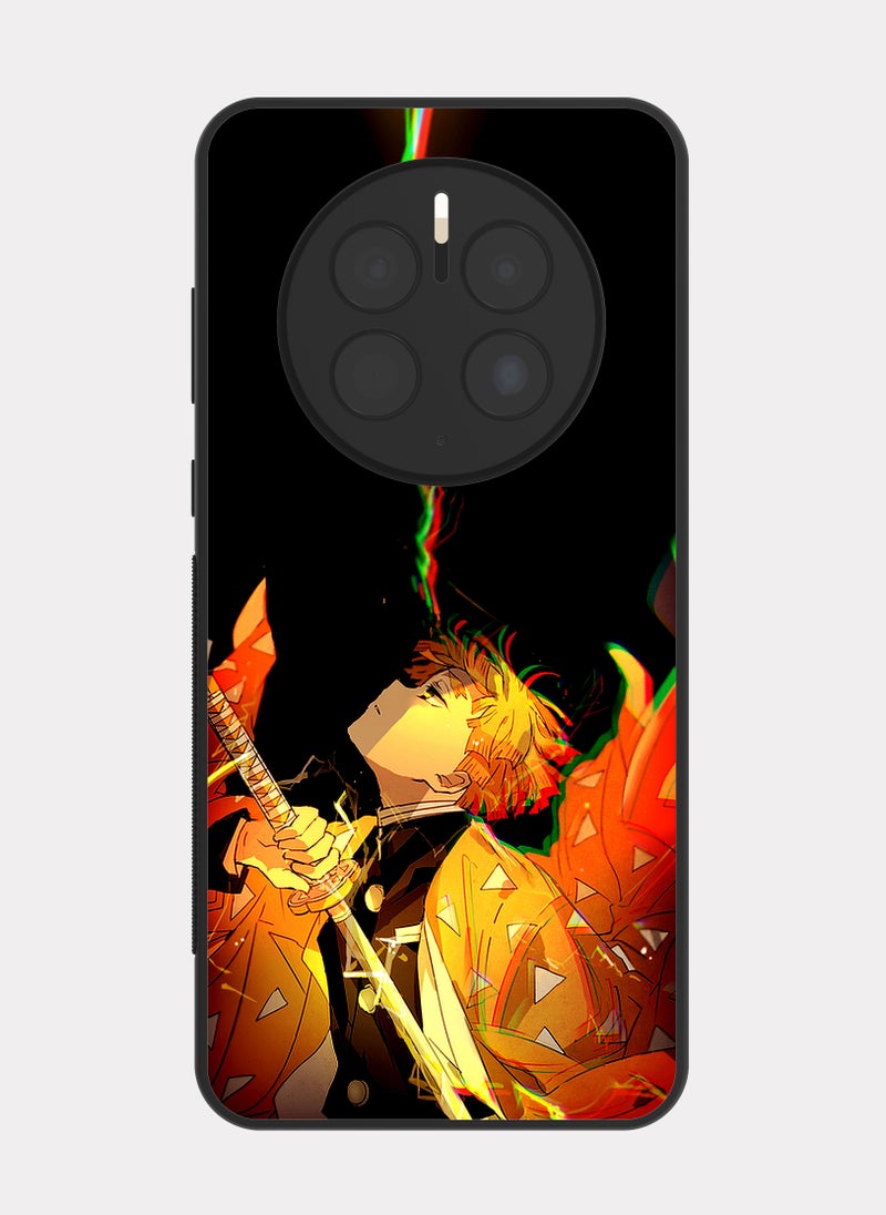 بكسلات كفر هواوي ميت 50 برو قاتل الشياطين زينيتسو برتقالي - Image 1