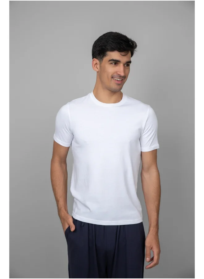NeceSera White Men's Shorts Set