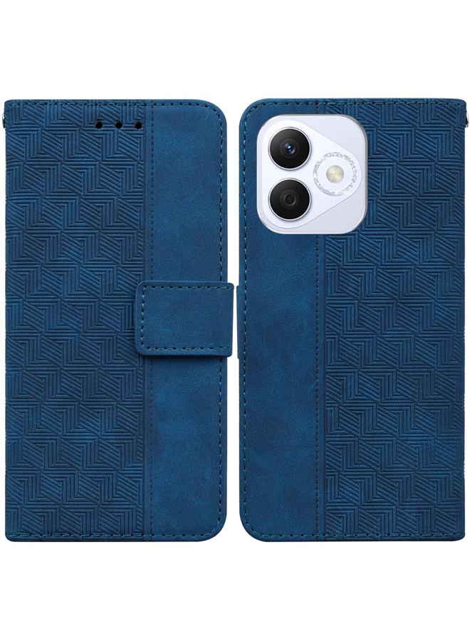 اس-توب جراب هاتف Honor X60i من الجلد المنقوش هندسيًا - Image 1