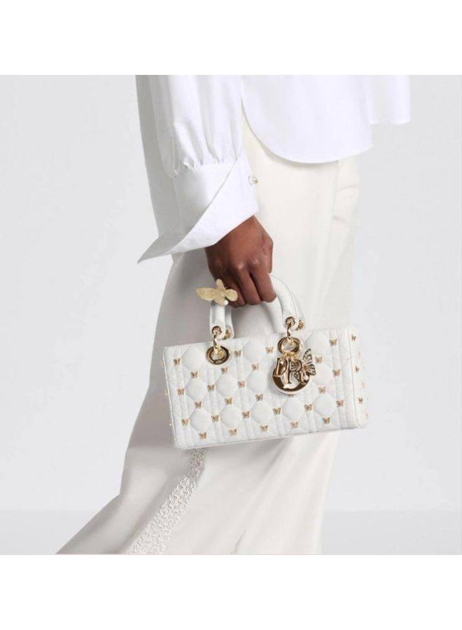 ديور حقيبة كروس ديور نسائية بيضاء - Image 2