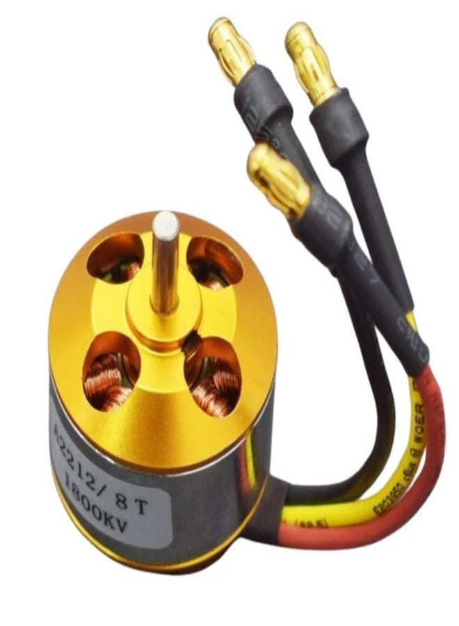 Robocraze A2212/8T BLDC Brushless DC Motor 1800KV for Drones Quadcopters Or Multirotors - Image 2