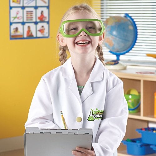 Learning Resources Lab Gear - 2 Pieces, Ages 3+ Toddler Learning Games, Pretend Play Scientist Costume, Lab Gear for Kids, Science for Kids, STEM Games - Image 2