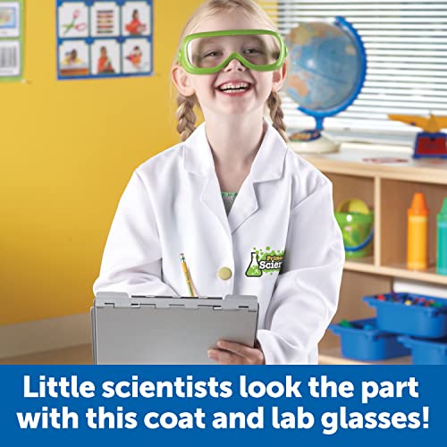 Learning Resources Lab Gear - 2 Pieces, Ages 3+ Toddler Learning Games, Pretend Play Scientist Costume, Lab Gear for Kids, Science for Kids, STEM Games - Image 3