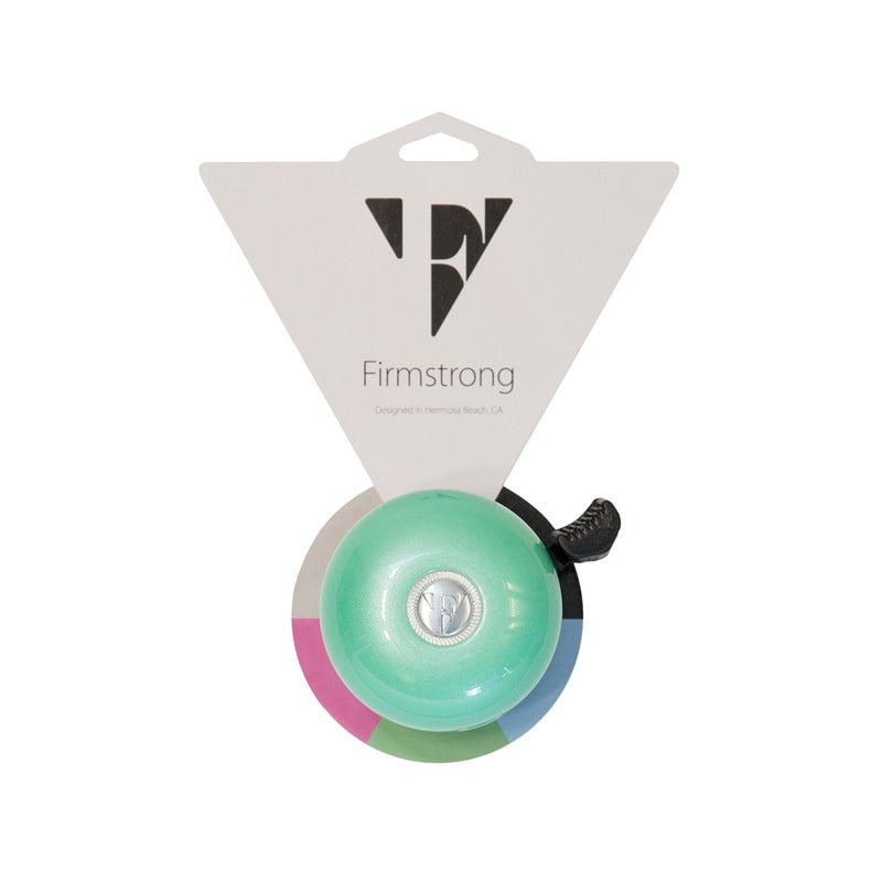 Firmstrong Classic Beach Cruiser Bicycle Bell  Mint Green - Image 2