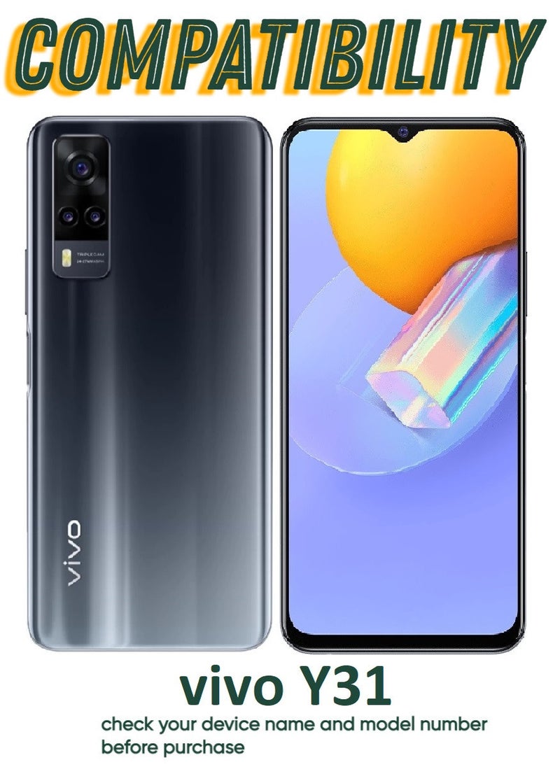 أكاليكس قطعتين، حماية شاشة،  لهاتف فيفو Y31، جودة ممتازة. - Image 3