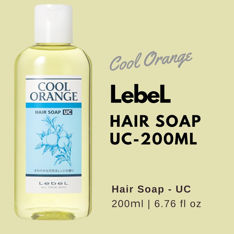 Lebel Cool Orange Hair Soap UC - 200ml - Image 2