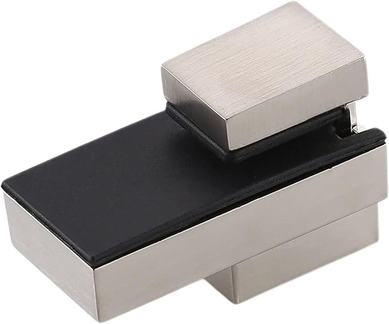 10Pcs Zinc Alloy Adjustable Glass Shelf Brackets Wall Mount Support Clips Hardware - Image 1