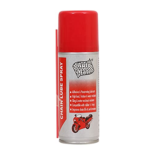 AUTO MATE AEROL Chain Lube Spray for Bikes |Chain Protector| | Bike Chain Lube | Chain Spray|for All Bikes & Cycles Grade 4102 (65gm/100ml). - Image 2