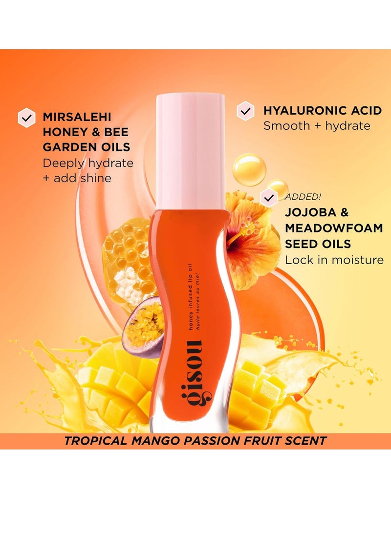 Gisou Gisoo Lip Gloss & Moisturizer 8ml - Mango Passion Punch  - Image 2