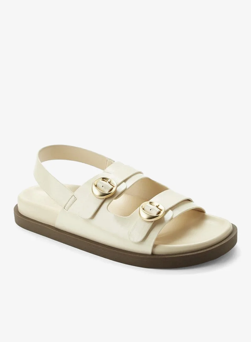 Flora Bella By Shoexpress Women Buckle Detail Sandals