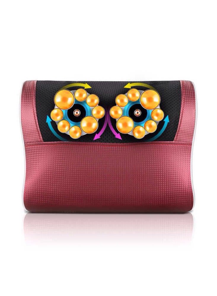 وسادة الرقبة الكهربائية مدلك الكتف الخلفي مدلك مع الحرارة ثلاثية الأبعاد عجن الأنسجة العميقة يساعد على استرخاء العضلات في المنزل سيارة هدايا الاسترخاء للنساء الرجال - Image 3